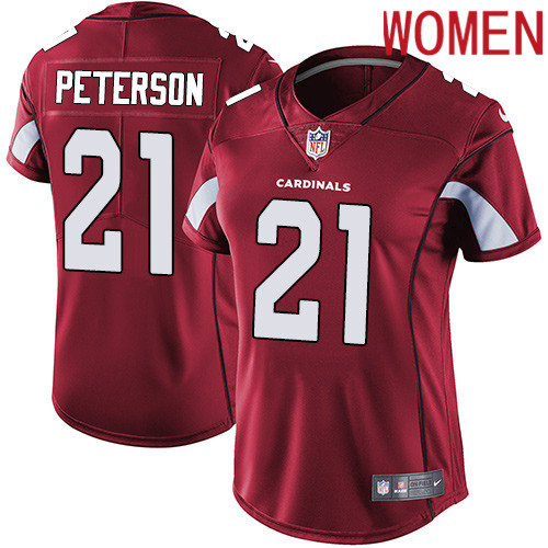 2019 Women Arizona Cardinals 21 Peterson red Nike Vapor Untouchable Limited NFL Jersey